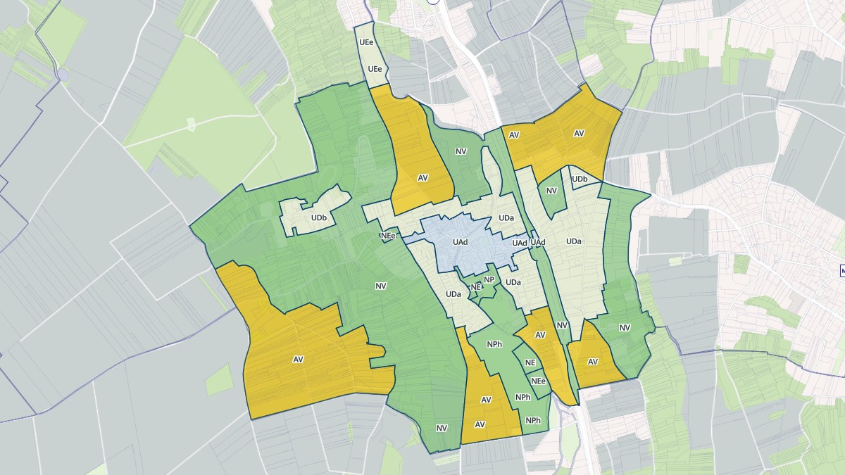 Aperçu cartographique de Aulnay-sur-Mauldre, centré sur la commune