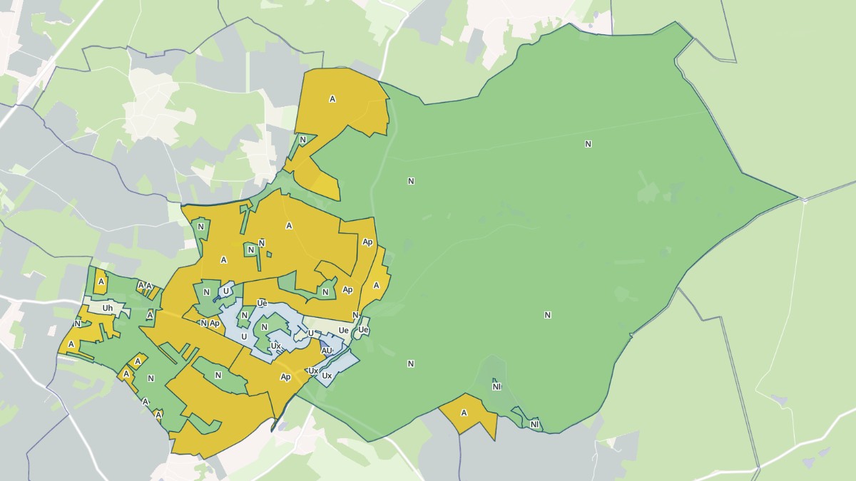 Aperçu cartographique de La Boissière-École, centré sur la commune