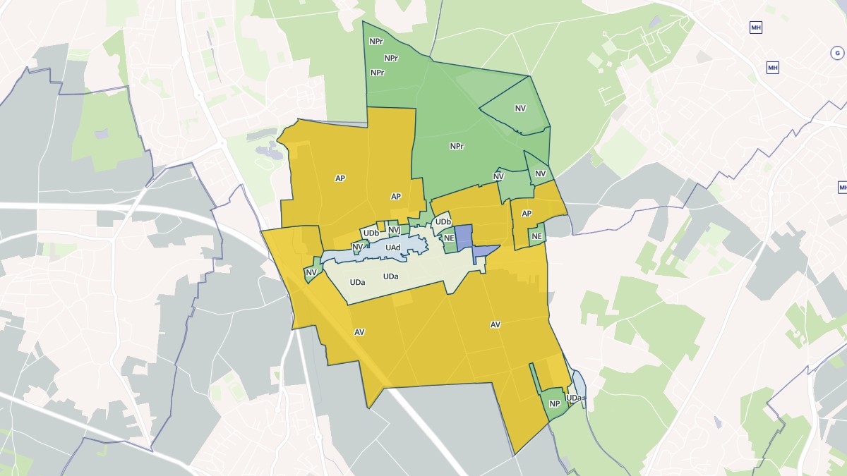 Aperçu cartographique de Chapet, centré sur la commune