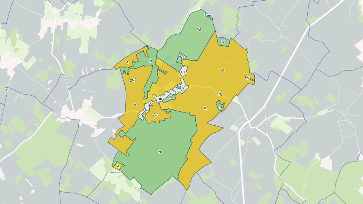 Aperçu cartographique de Civry-la-Forêt, centré sur la commune