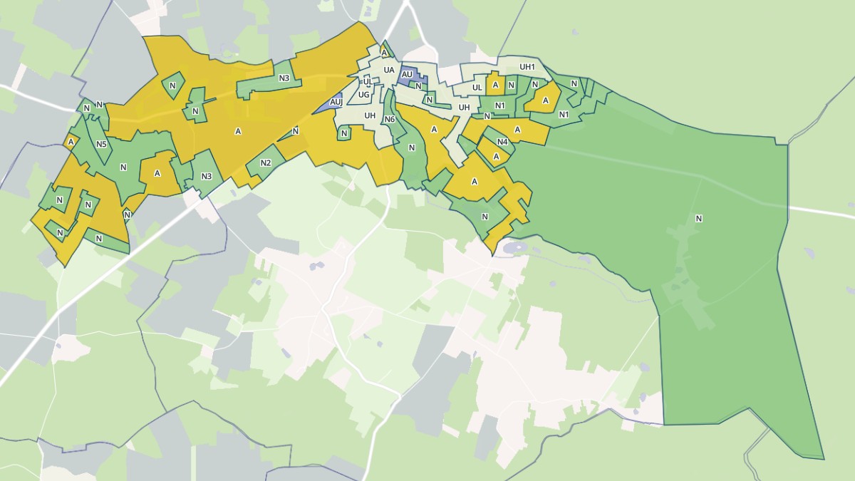Aperçu cartographique de Condé-sur-Vesgre, centré sur la commune