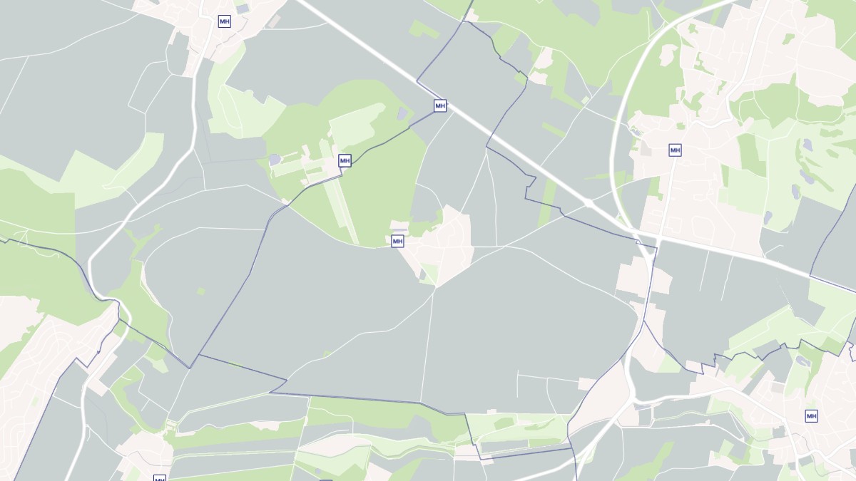 Aperçu cartographique de Davron, centré sur la commune