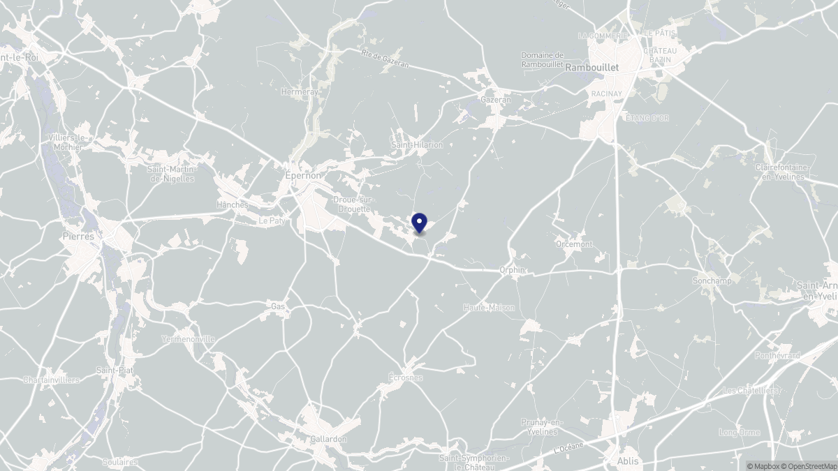 Aperçu cartographique de Émancé, centré sur la commune