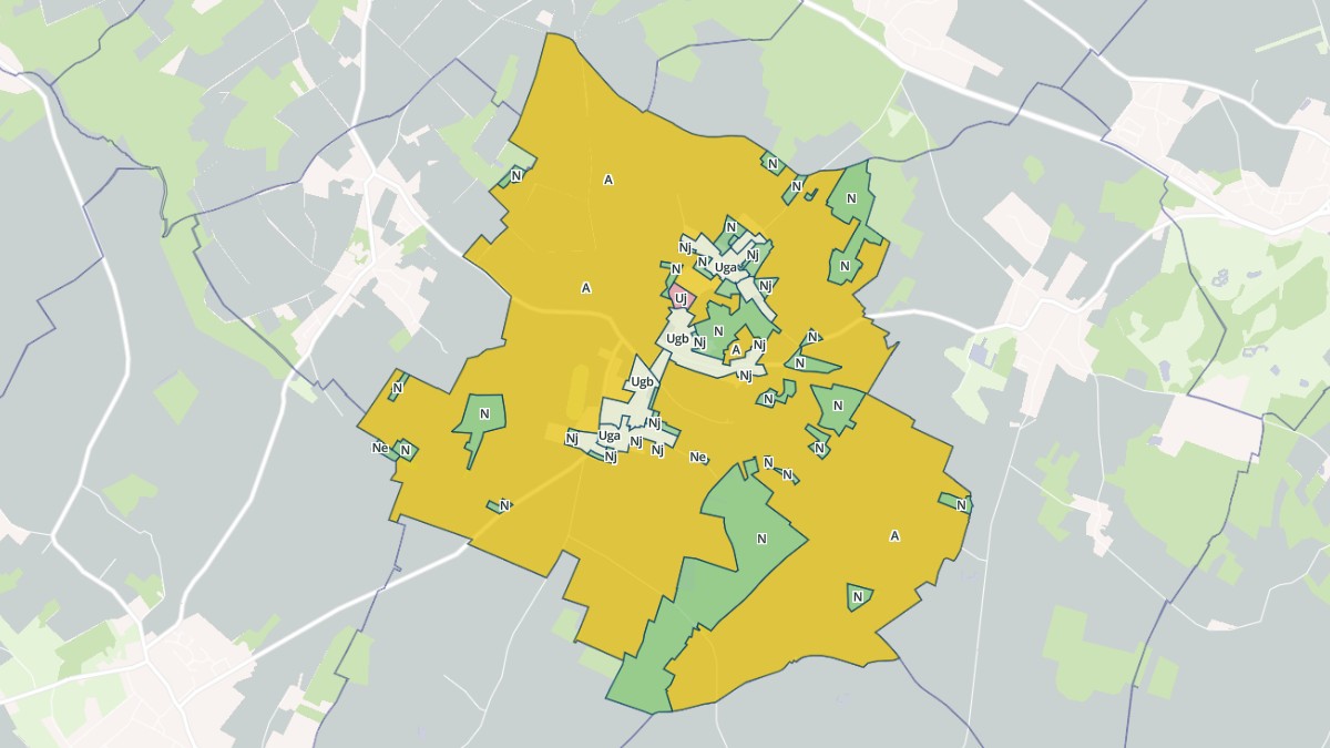 Aperçu cartographique de Flexanville, centré sur la commune