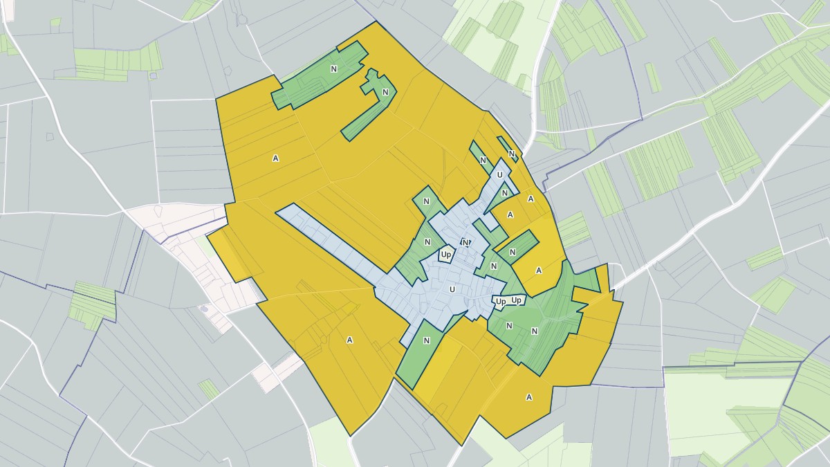 Aperçu cartographique de Flins-Neuve-Église, centré sur la commune