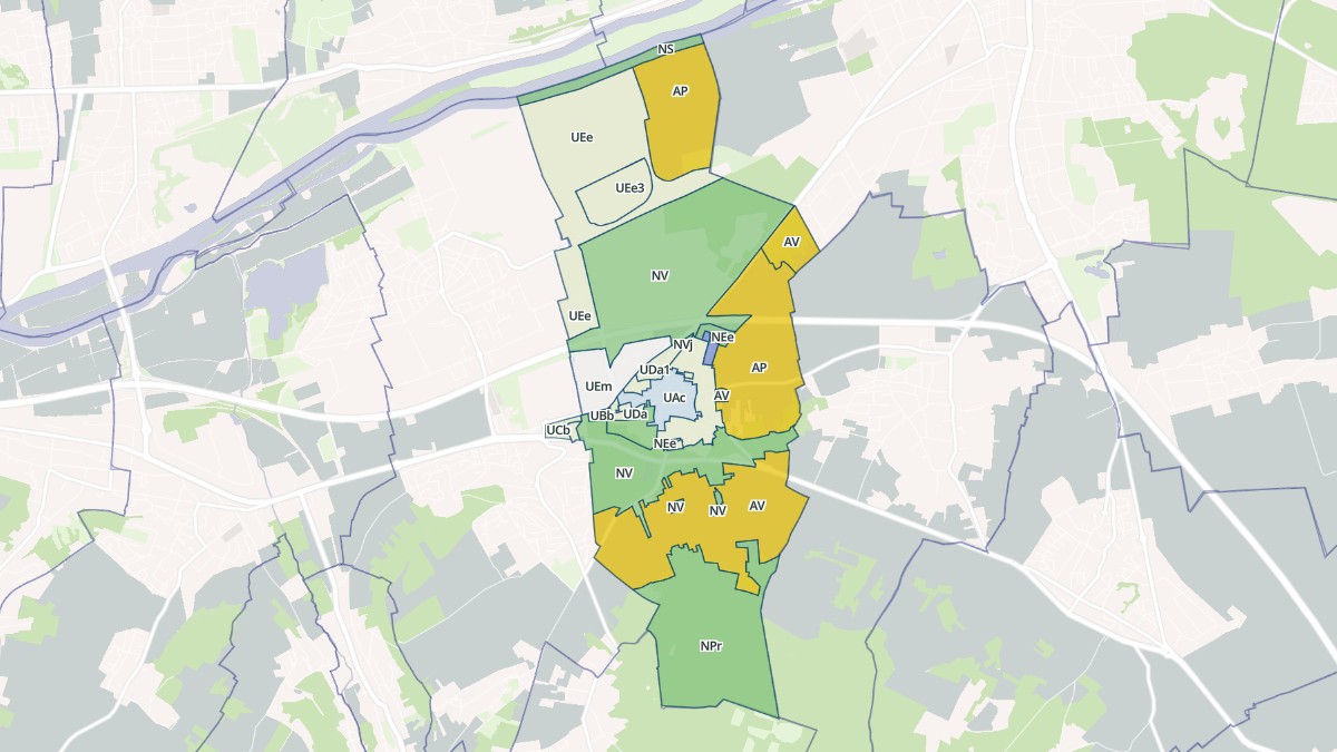 Aperçu cartographique de Flins-sur-Seine, centré sur la commune