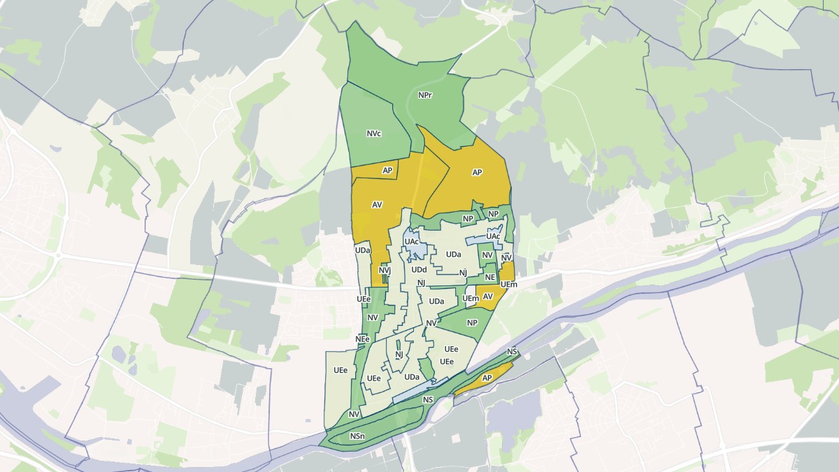 Aperçu cartographique de Gargenville, centré sur la commune