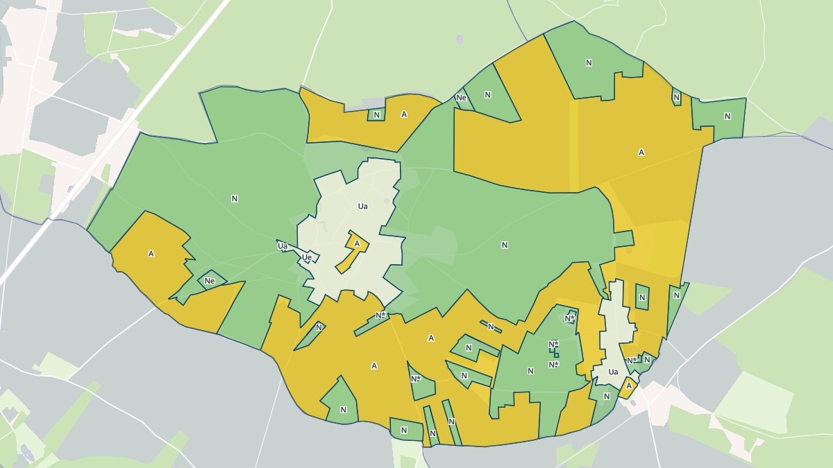 Aperçu cartographique de La Hauteville, centré sur la commune