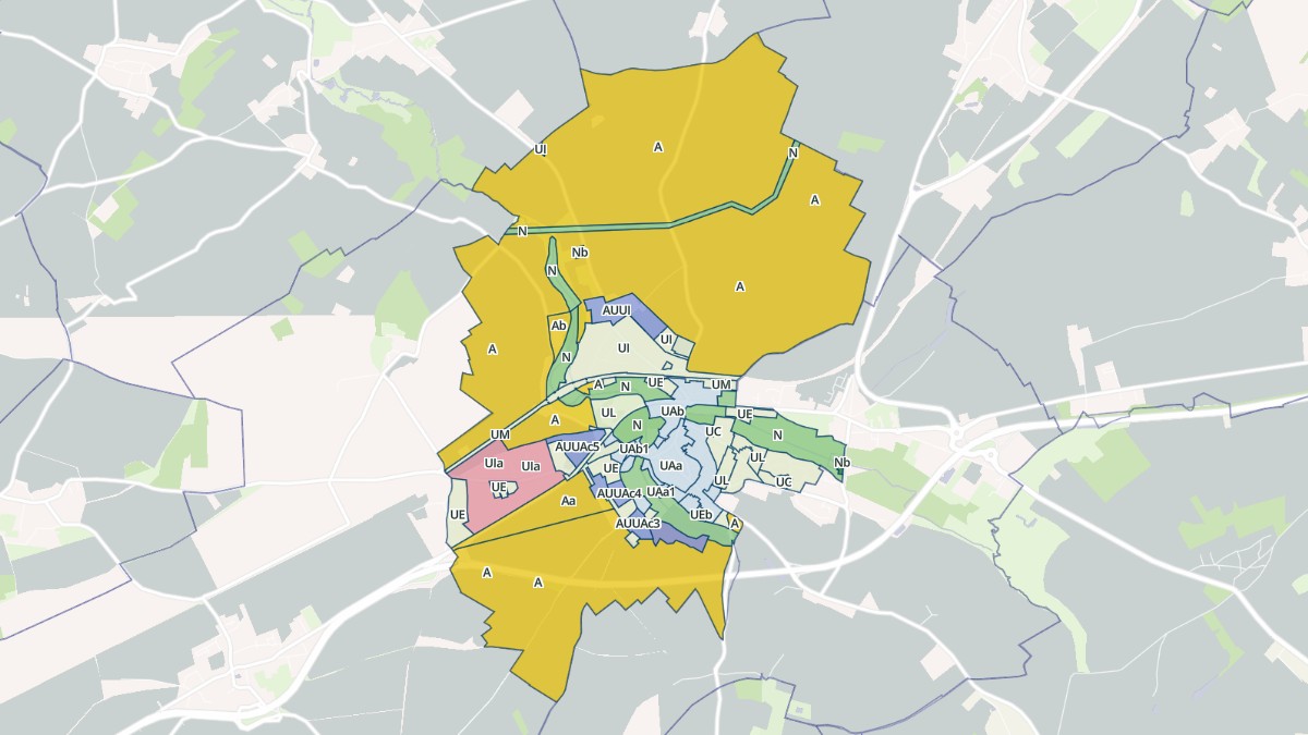 Aperçu cartographique de Houdan, centré sur la commune