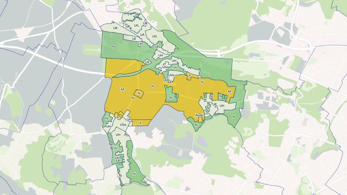Aperçu cartographique de Jouars-Pontchartrain, centré sur la commune
