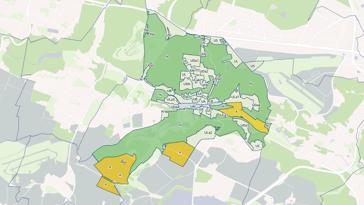 Aperçu cartographique de Jouy-en-Josas, centré sur la commune