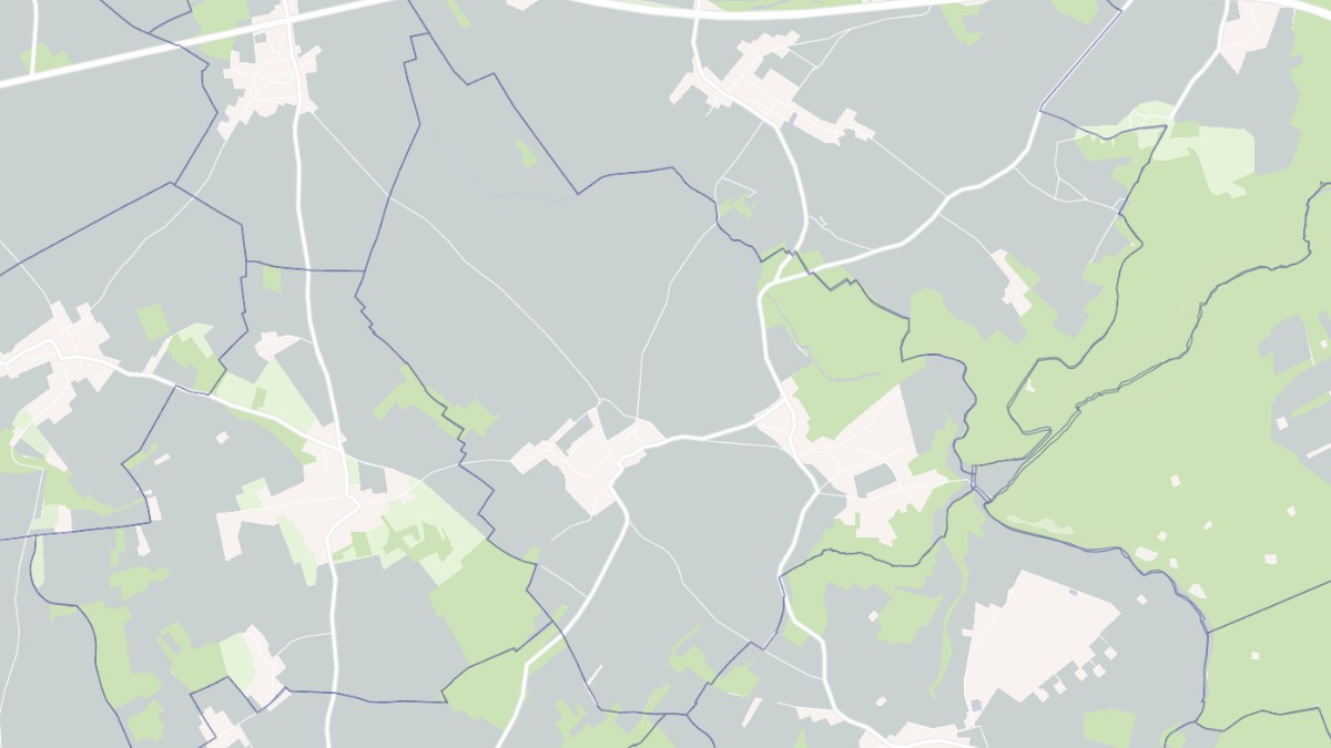 Aperçu cartographique de Lommoye, centré sur la commune