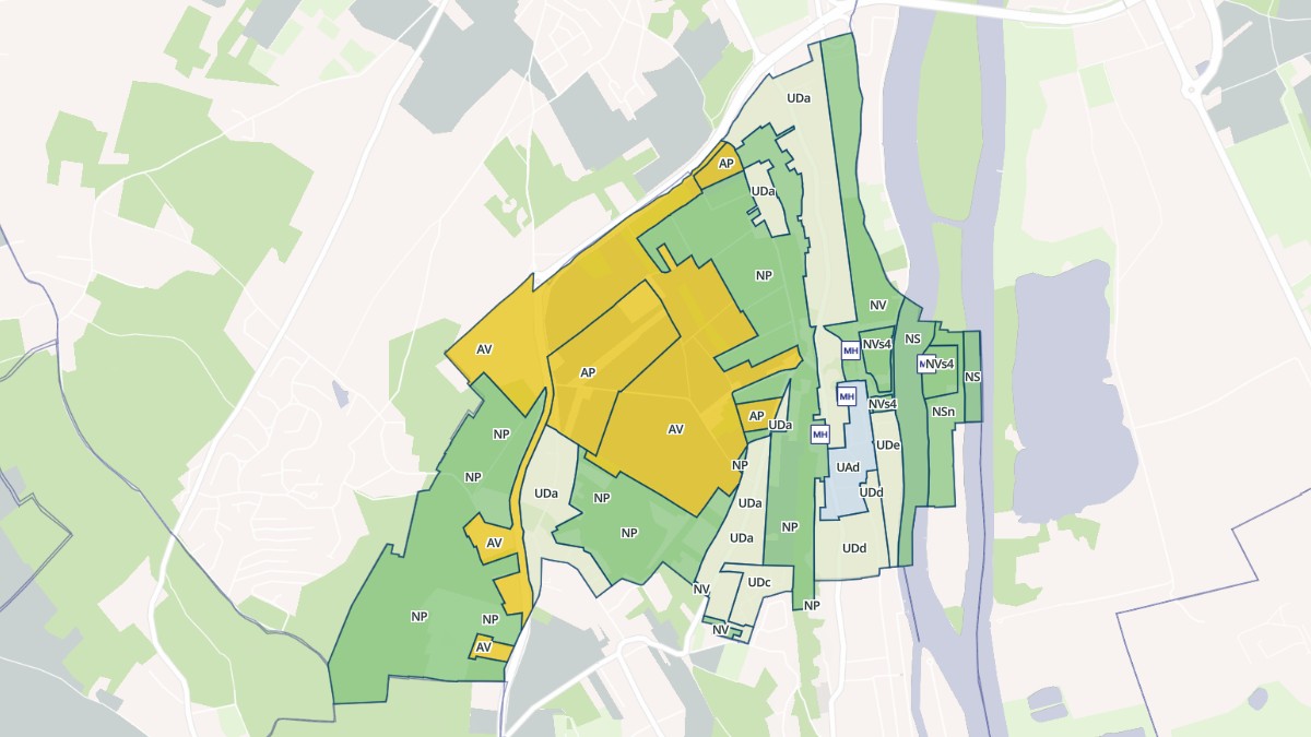 Aperçu cartographique de Médan, centré sur la commune