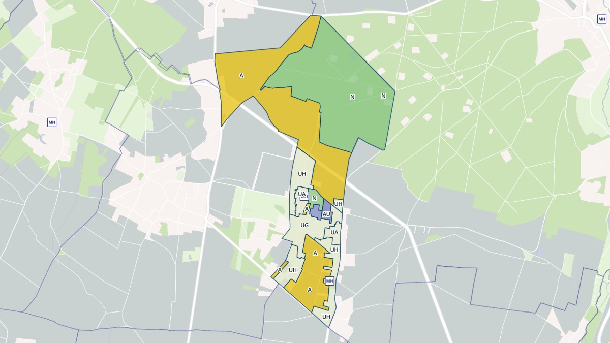 Aperçu cartographique de Saulx-Marchais, centré sur la commune