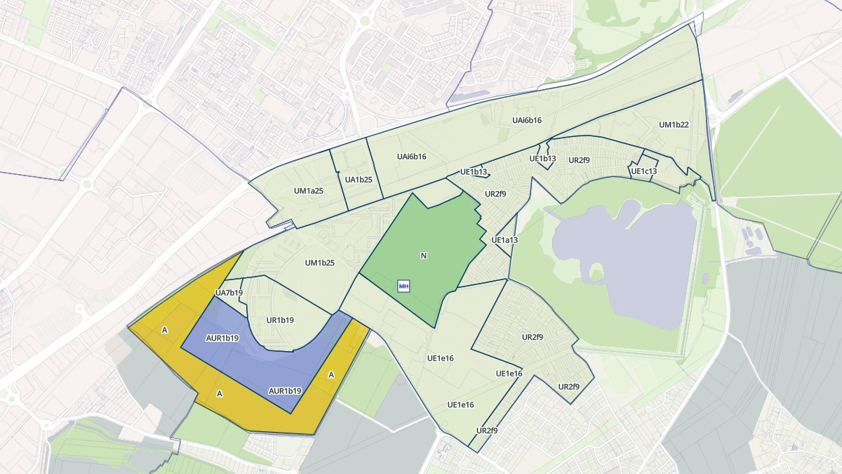 Aperçu cartographique de La Verrière, centré sur la commune