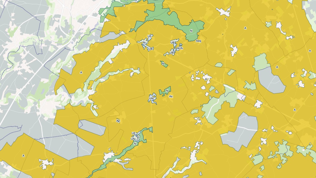 Aperçu cartographique de Fontivillié, centré sur la commune