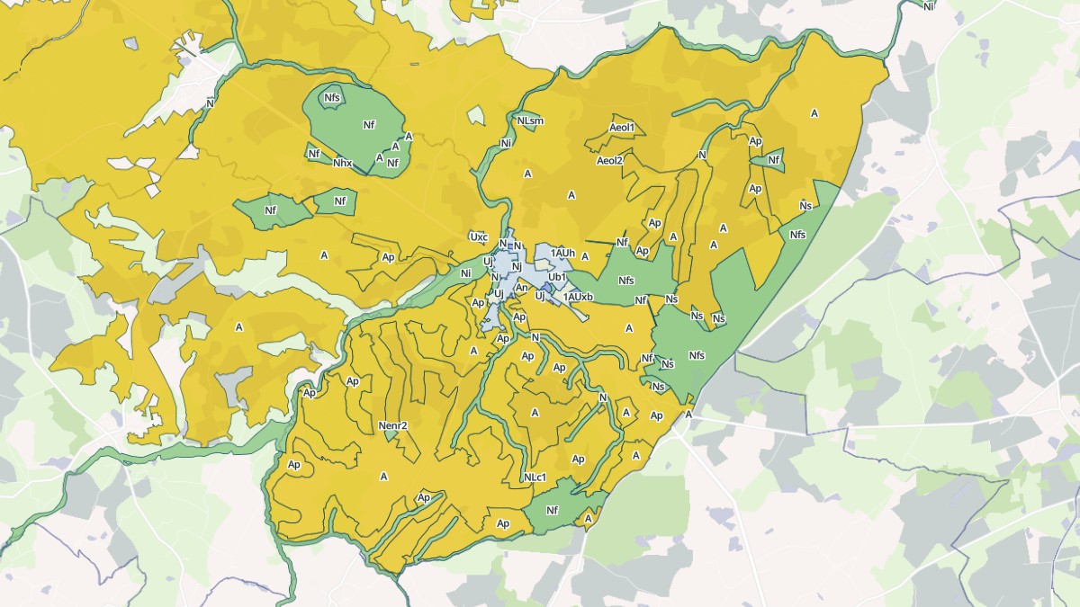 Aperçu cartographique de Chiché, centré sur la commune
