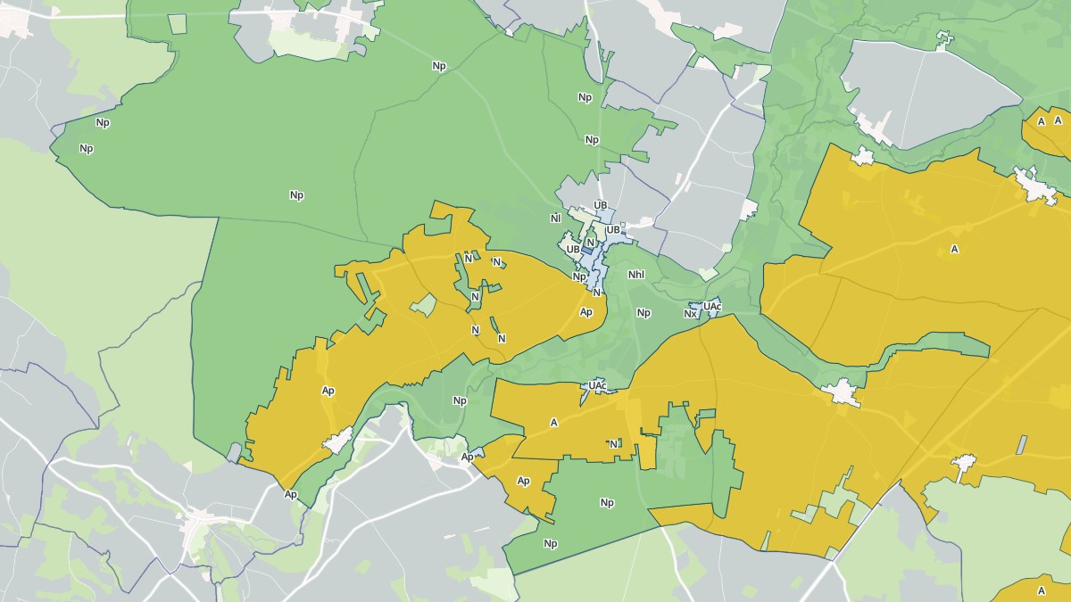 Aperçu cartographique de Chizé, centré sur la commune