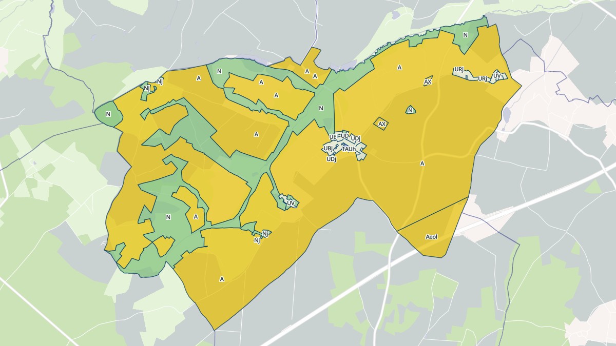 Aperçu cartographique de Saint-Germier, centré sur la commune