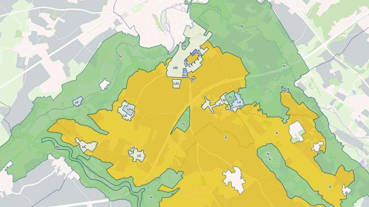 Aperçu cartographique de Saint-Martin-de-Saint-Maixent, centré sur la commune