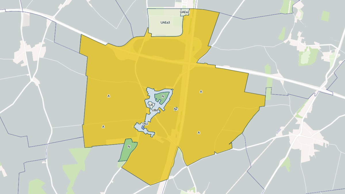 Aperçu cartographique de Ablaincourt-Pressoir, centré sur la commune