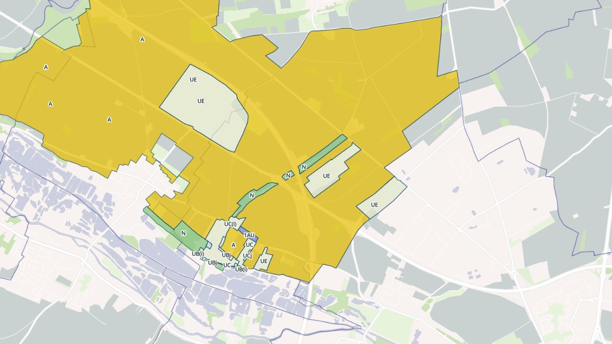 Aperçu cartographique de Argœuves, centré sur la commune