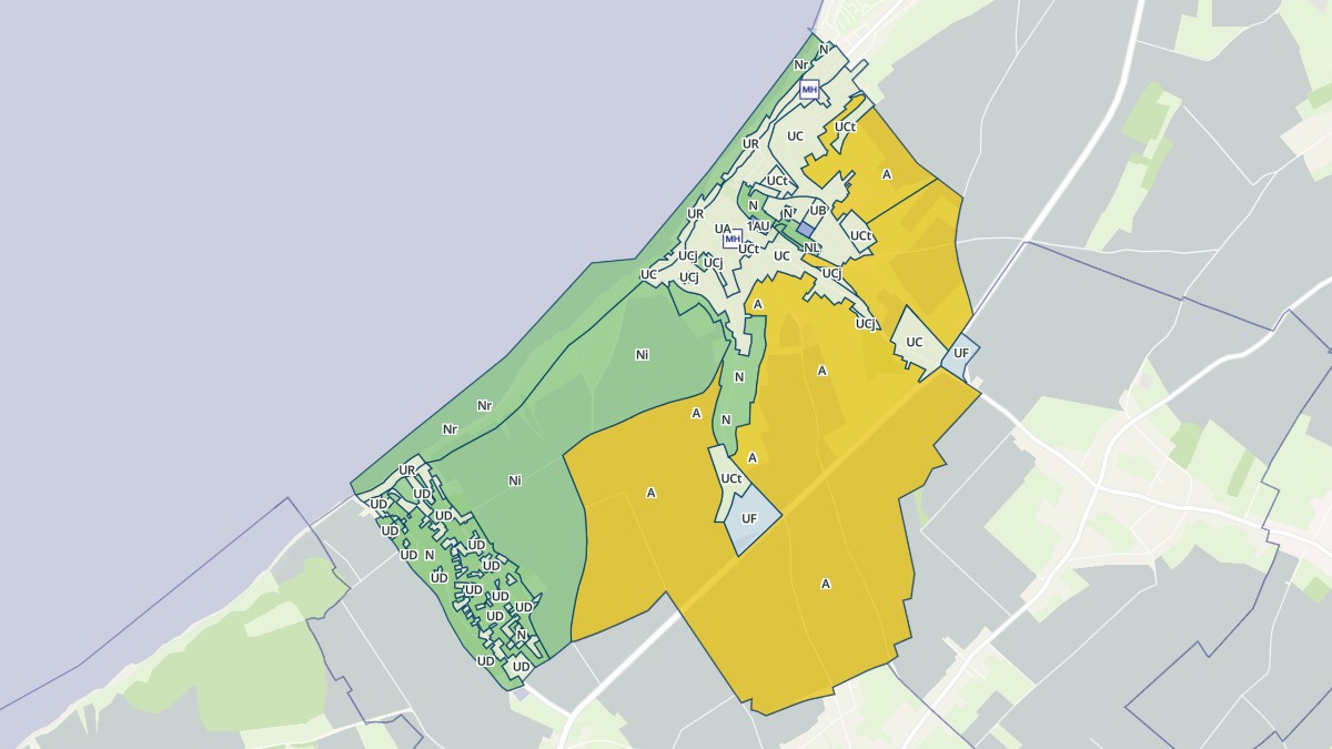 Aperçu cartographique de Ault, centré sur la commune
