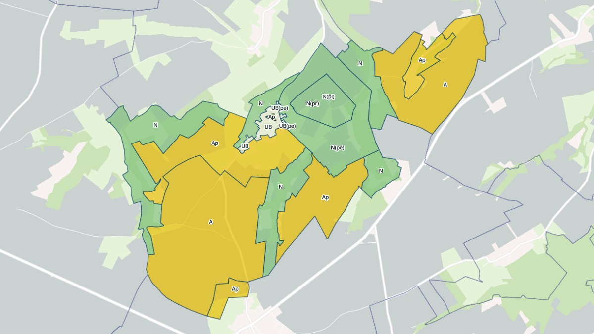 Aperçu cartographique de Autheux, centré sur la commune