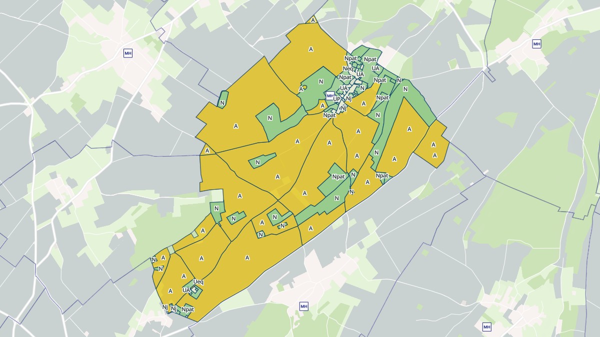 Aperçu cartographique de Avesnes-Chaussoy, centré sur la commune