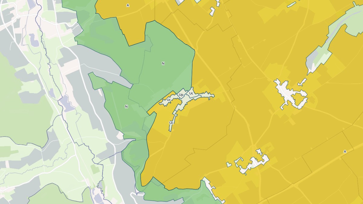 Aperçu cartographique de Beaucamps-le-Jeune, centré sur la commune