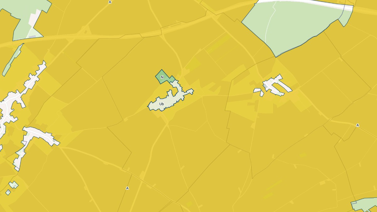 Aperçu cartographique de Bettembos, centré sur la commune
