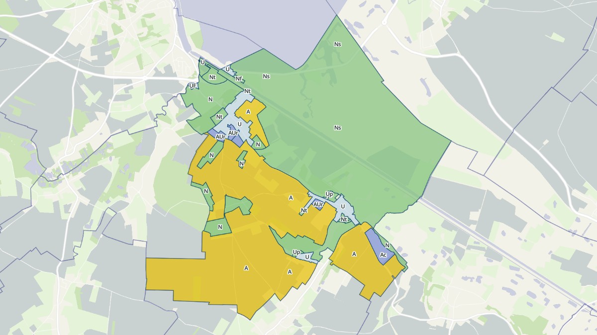Aperçu cartographique de Boismont, centré sur la commune