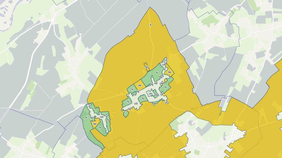 Aperçu cartographique de Bourseville, centré sur la commune