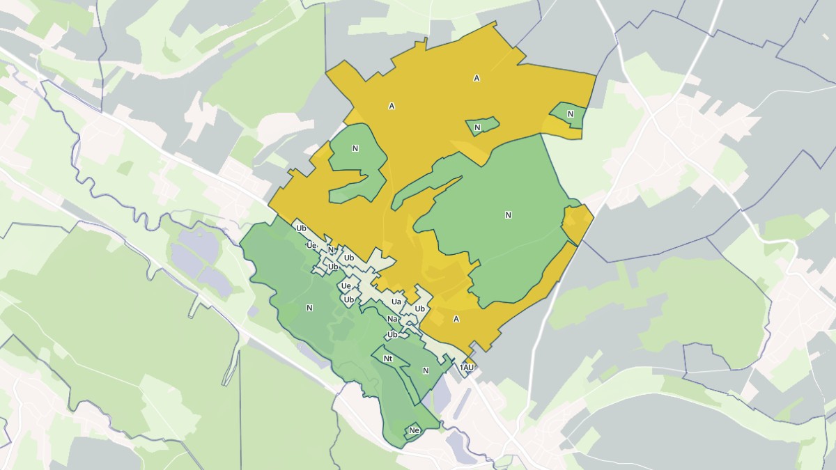 Aperçu cartographique de Bouvaincourt-sur-Bresle, centré sur la commune
