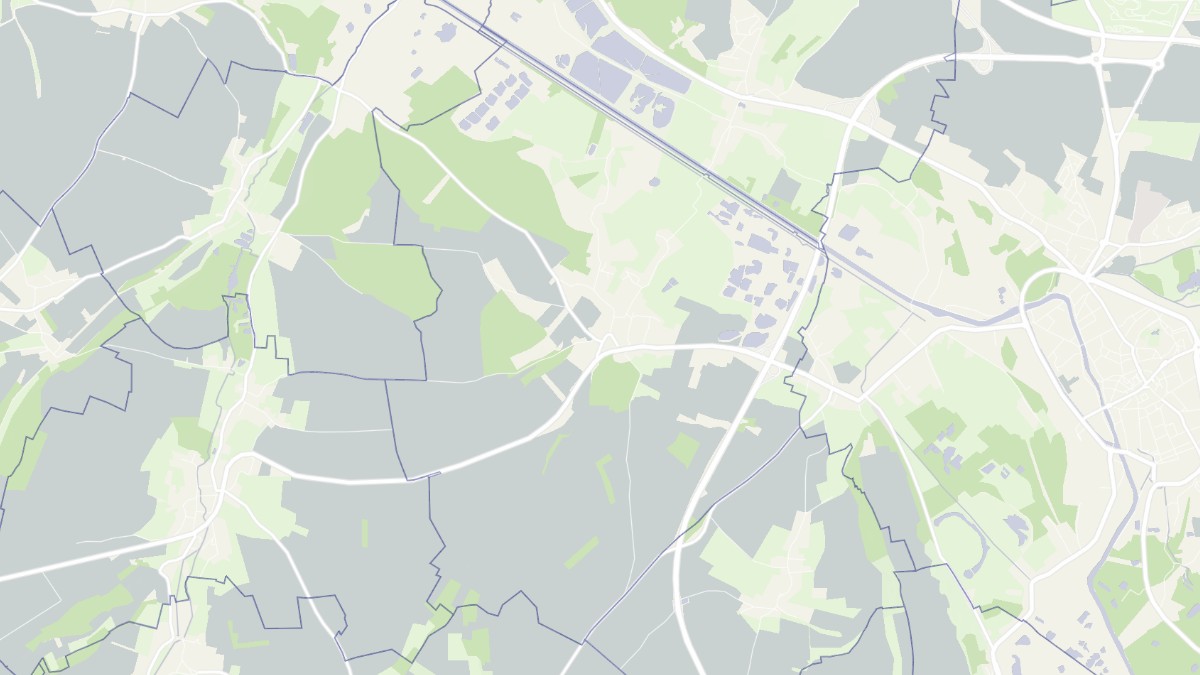 Aperçu cartographique de Cambron, centré sur la commune