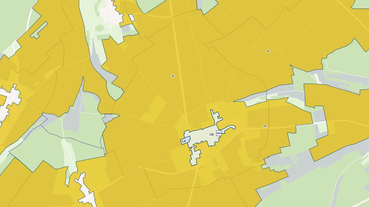 Aperçu cartographique de Camps-en-Amiénois, centré sur la commune