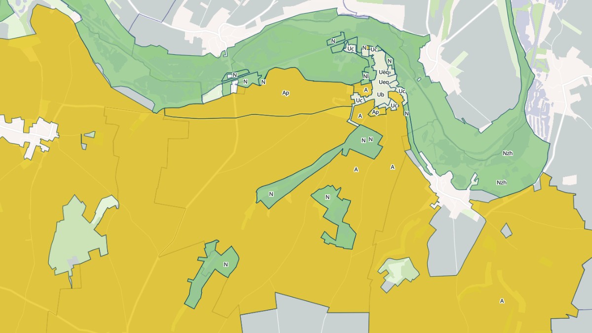 Aperçu cartographique de Cerisy, centré sur la commune