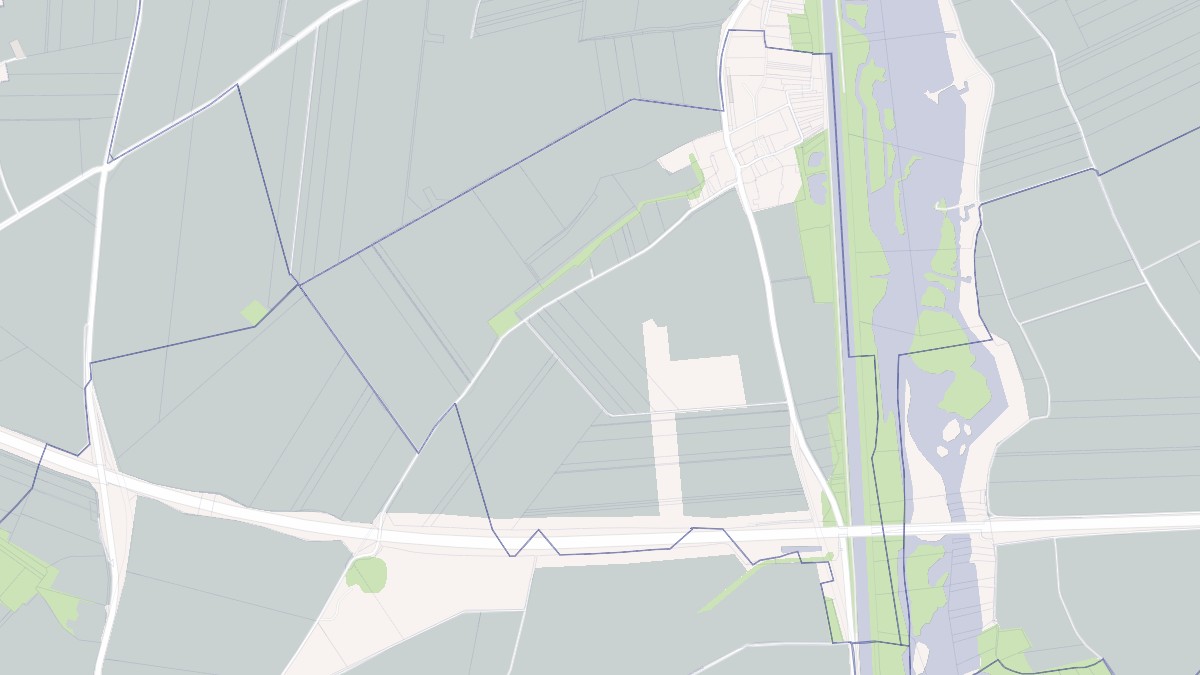 Aperçu cartographique de Cizancourt, centré sur la commune