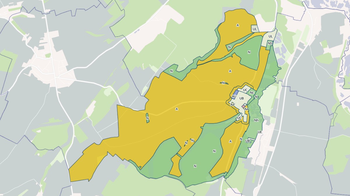 Aperçu cartographique de Cottenchy, centré sur la commune