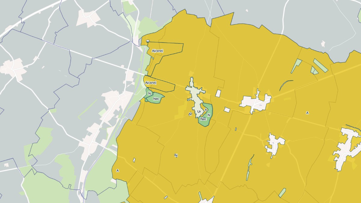 Aperçu cartographique de Équancourt, centré sur la commune