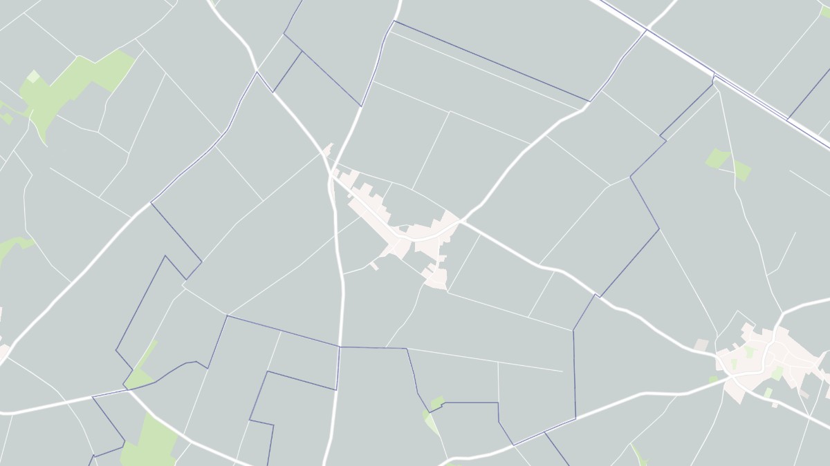 Aperçu cartographique de Erches, centré sur la commune