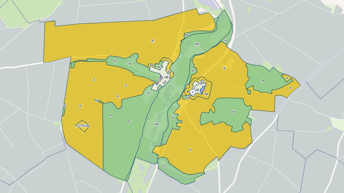 Aperçu cartographique de La Faloise, centré sur la commune