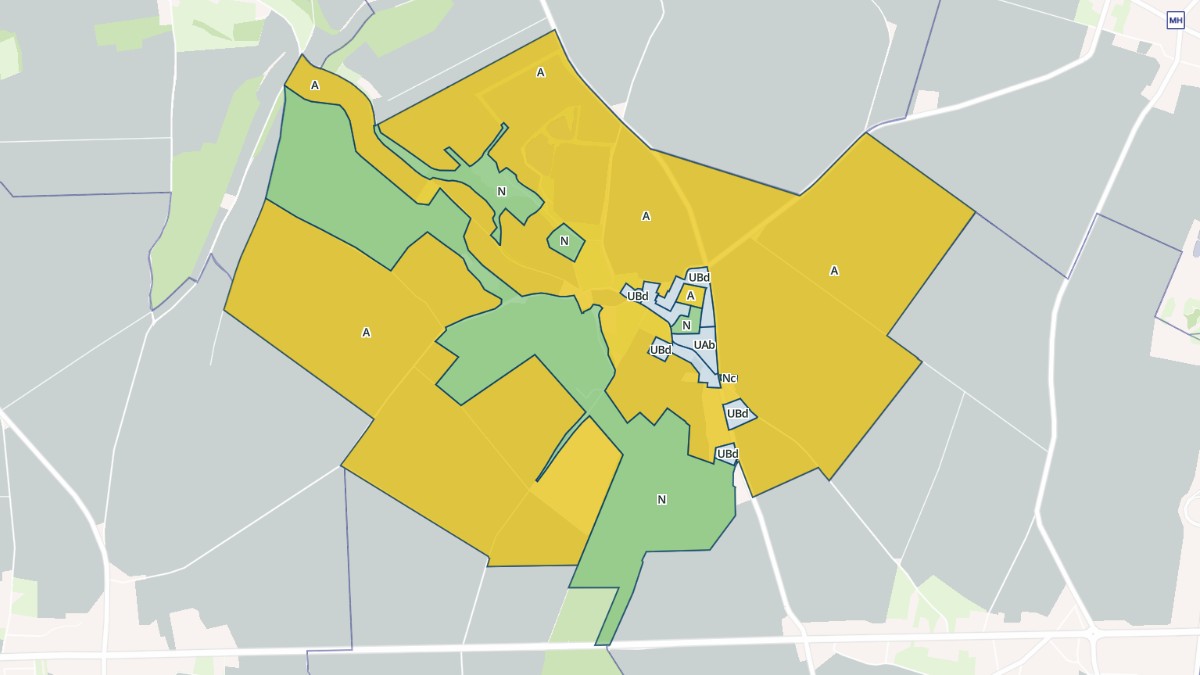 Aperçu cartographique de Fay, centré sur la commune