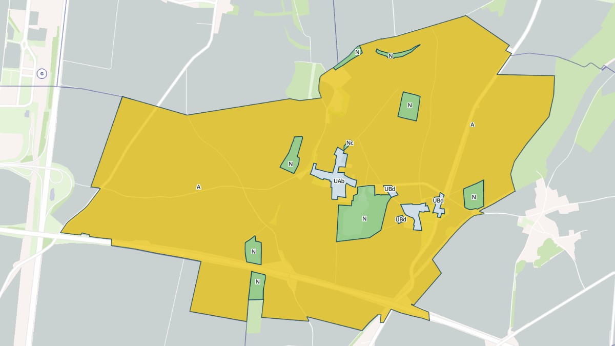 Aperçu cartographique de Fresnes-Mazancourt, centré sur la commune
