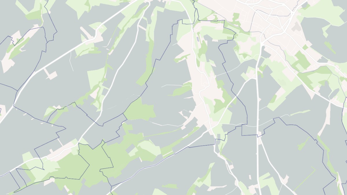 Aperçu cartographique de Gézaincourt, centré sur la commune