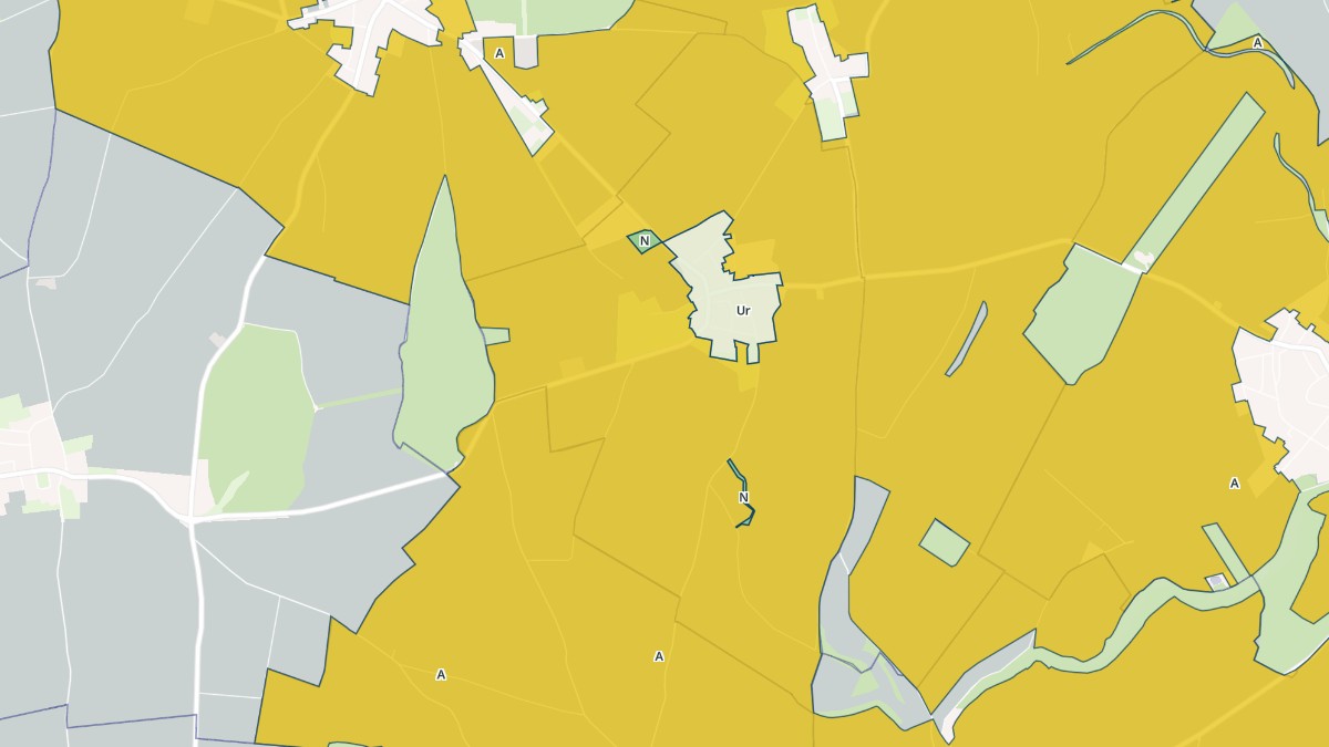 Aperçu cartographique de Guillemont, centré sur la commune