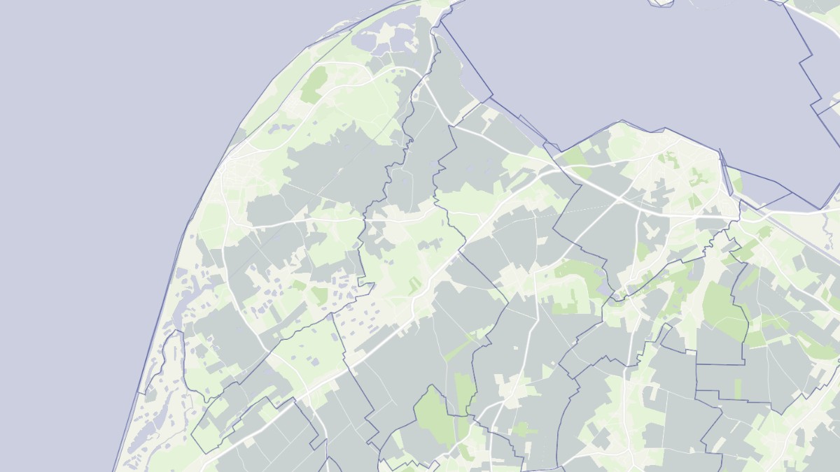 Aperçu cartographique de Lanchères, centré sur la commune