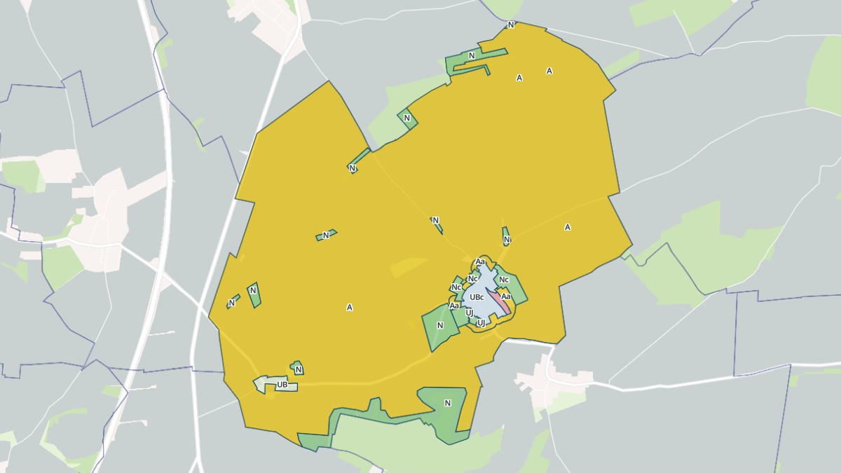 Aperçu cartographique de Lawarde-Mauger-l'Hortoy, centré sur la commune