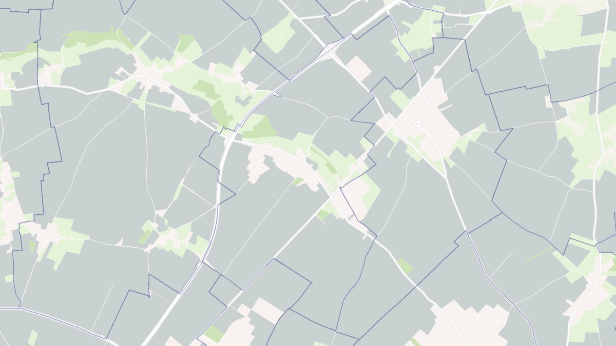 Aperçu cartographique de Martainneville, centré sur la commune