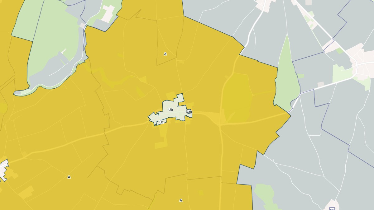 Aperçu cartographique de Montauban-de-Picardie, centré sur la commune